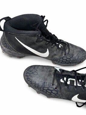 Nike Force Trout 5 Pro Metal Baseball Black White AH3372-010 Men’s Size 13